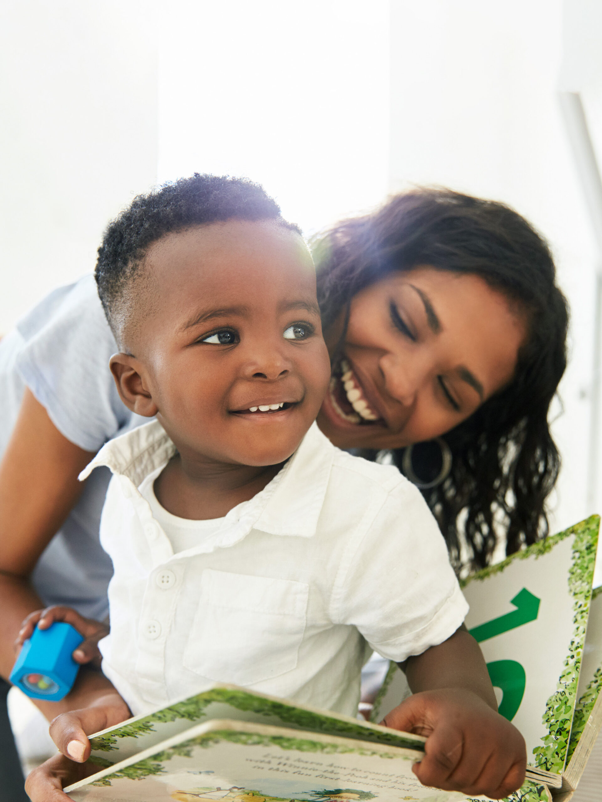 Child and parent read together - one of the six ways a CHOC pediatrician suggests to help keep their kids healthy